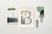 Totem. Mystical Font. Line Art Style, a Script Font by Cosmic Store (Thumbnail 7 of 35)
