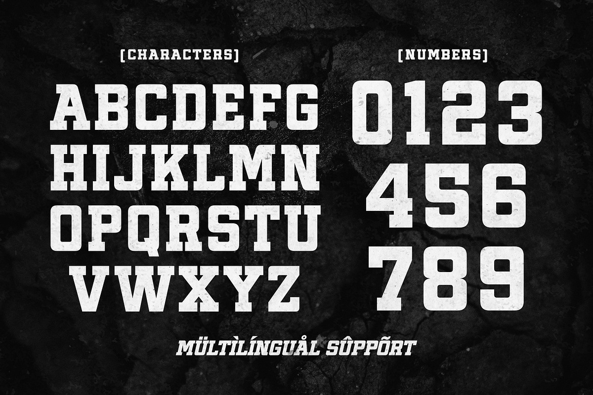 Blame Sport, a Slab Serif Font by agnyhasyastudio (Photo 11 of 11)