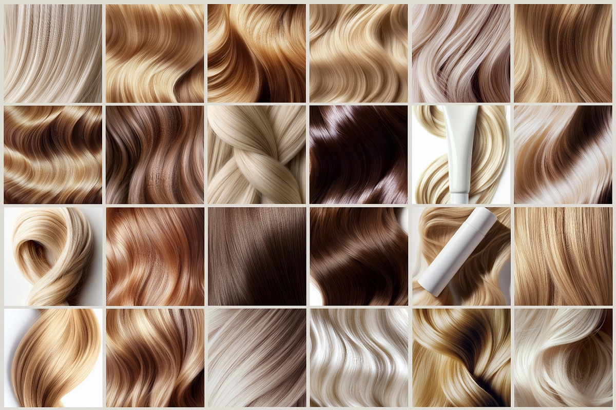 300 Hair Stock Images Bundle, a Beauty & Fashion Photo by Instprofi | Studio Estimo (Photo 9 of 14)