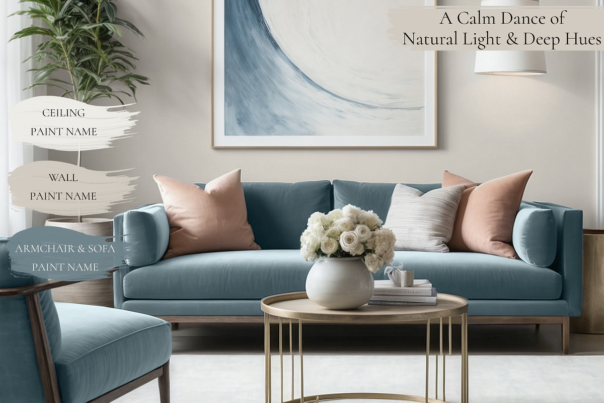 SW Calm Neutrals Home Paint Palette, a Presentation Template by CONCEPT COLORS (Photo 5 of 9)