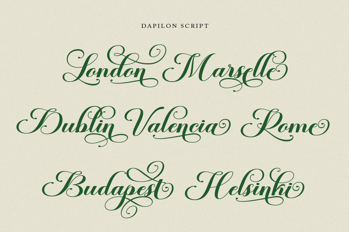Dapilon Script, a Script Font by Has_rizal (Photo 10 of 11)