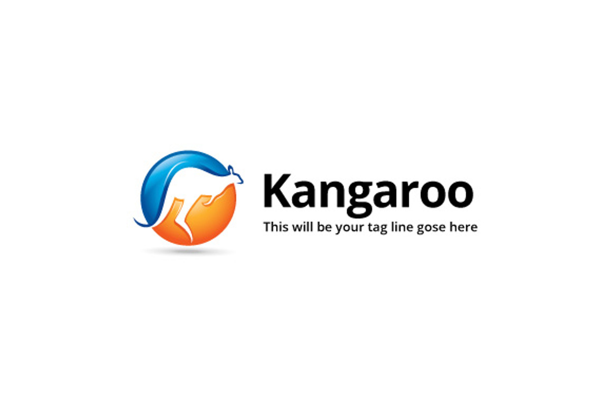 Kangaroo Logo Template, a Branding & Logo Template by The Branding Fusion (Photo 2 of 4)