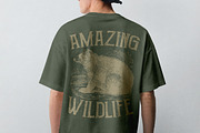 T-Shirt Back Mockup PSD - Male Model, a Shirt Mockup by Rymden_Fl (Thumbnail 2 of 5)