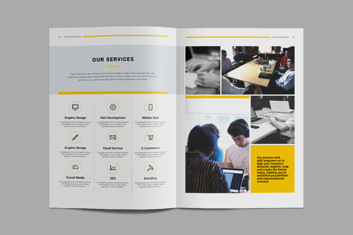 Kreatype Proposal, a Brochure Template by Kreatype Studio (Photo 10 of 19)