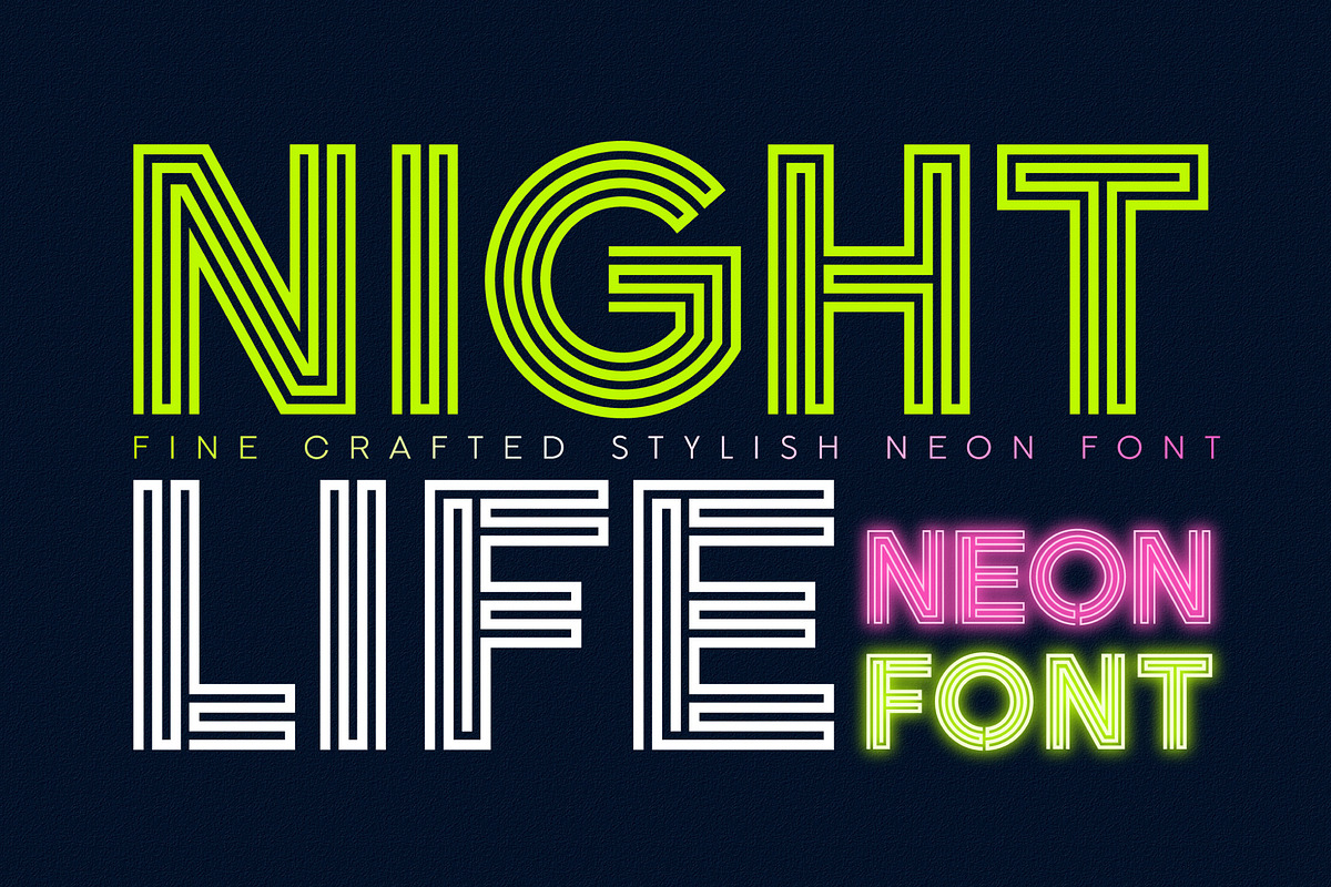 Display Font Bundle By Popsktaft preview 8