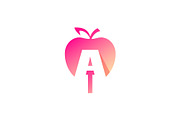 Apple and the letter a logo design, an Object Graphic by nicemorning (Thumbnail 2 of 3)