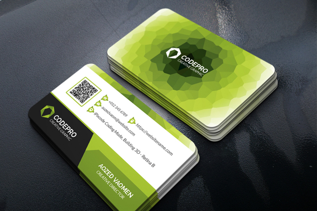 Creative Business Card, a Business Card Template by xnorpix (Photo 2 of 3)