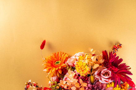Autumn holidays greeting card background, a Holiday Photo by Rimma