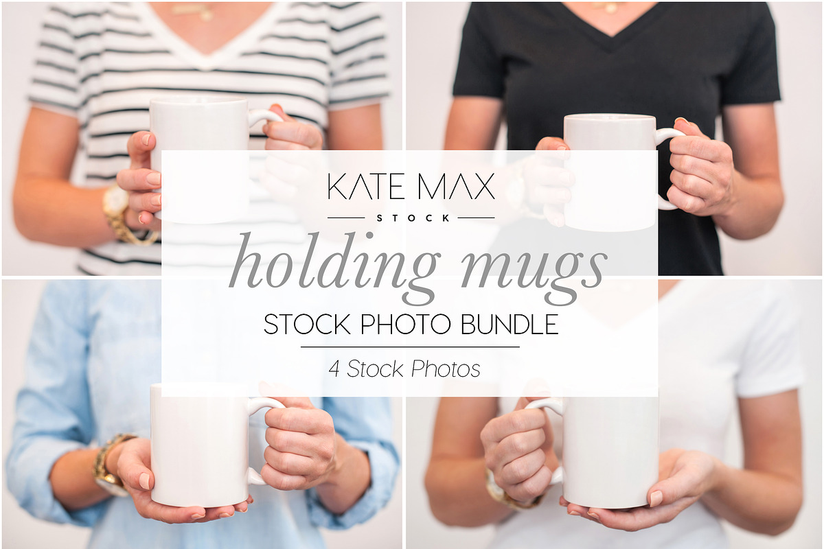 Holding Mugs Stock Photo Bundle, a Product Mockup by Styled Stock House (Photo 1 of 2)