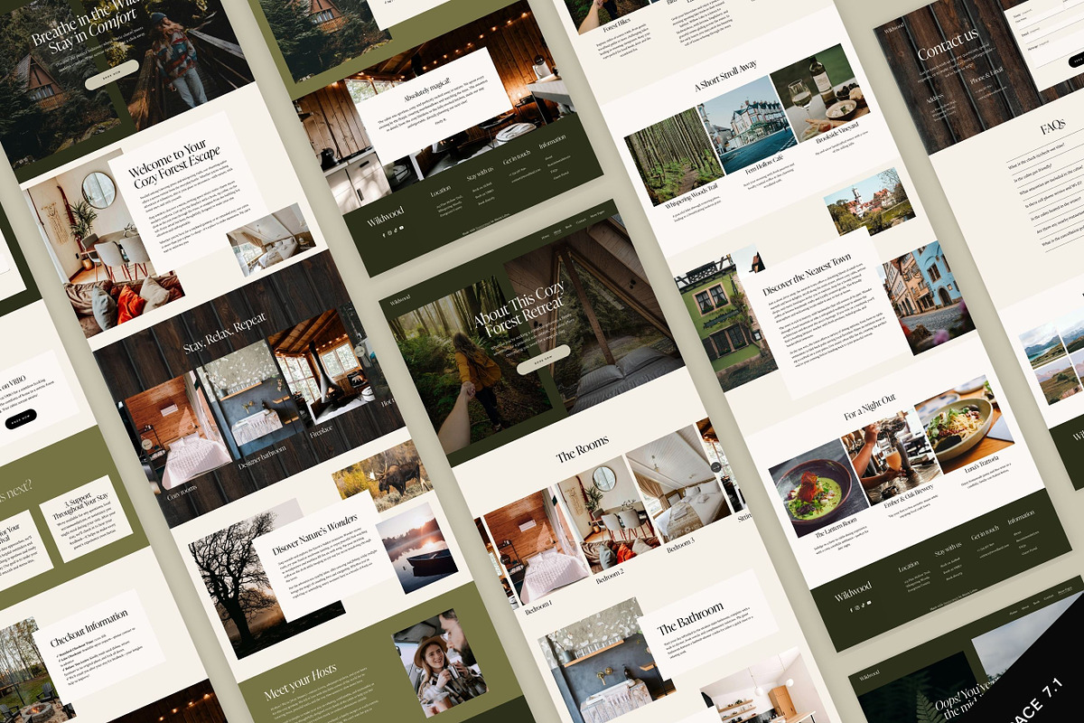 AirBnB Squarespace Website Template, a Squarespace Template by MartaLebre (Photo 7 of 10)