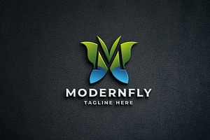 Modern Butterfly Logo Pro Template