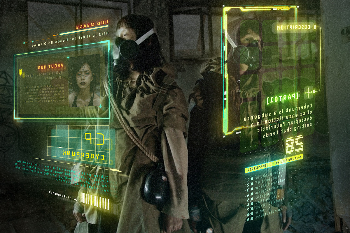 Futuristic Sci-Fi Texts, an Object Graphic by Pixflow (Photo 2 of 6)