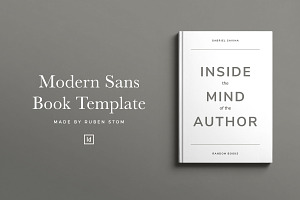 Modern Sans Book Template