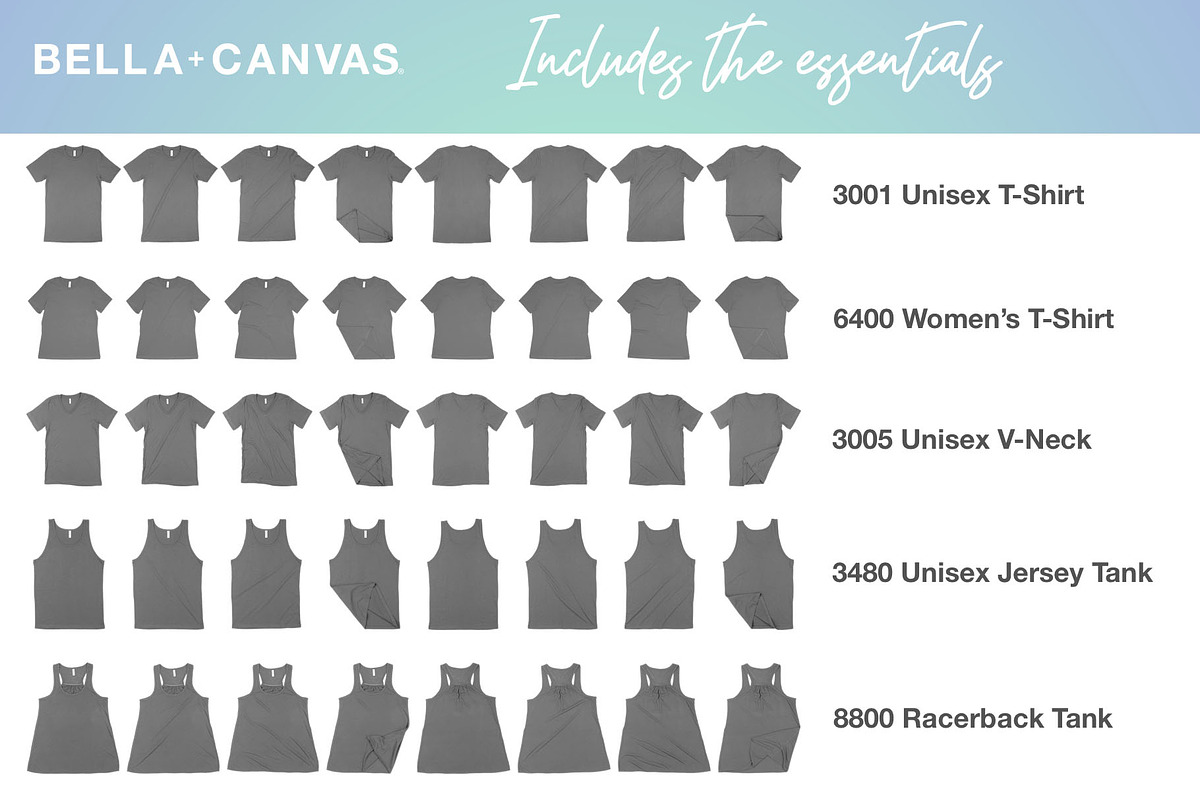 Bella + Canvas Mockup Essentials, a Hoody Mockup by Pixel Sauce™ (Photo 2 of 6)