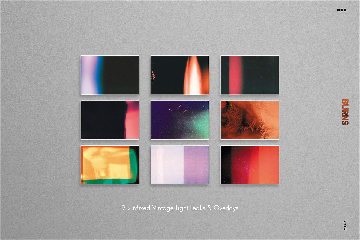 BURNS | 60+ Real Analog Film Burns, a Brushes & More by CUDOS (Photo 9 of 16)