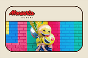 Monserta - Square Fun Script Fonts, a Script Font by Konstantine Studio (Thumbnail 1 of 5)