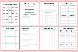 2024 Cleaning Planner With Canva KDP