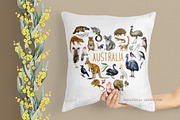 Australia Flora Fauna Clipart, an Animal Illustration by AnitaPol (Thumbnail 20 of 27)