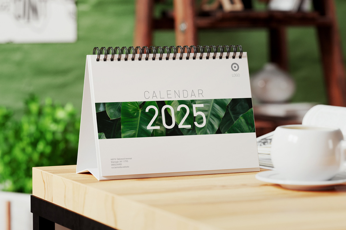 Desk Calendar 2025, a Stationery Template by Aarley Kaiven (Photo 2 of 3)