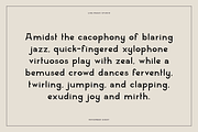 November Guest - An Edgy Serif, a Serif Font by Like Magic Studio (Thumbnail 10 of 10)