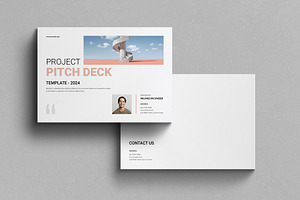 Project Pitch Deck Layout Landscape