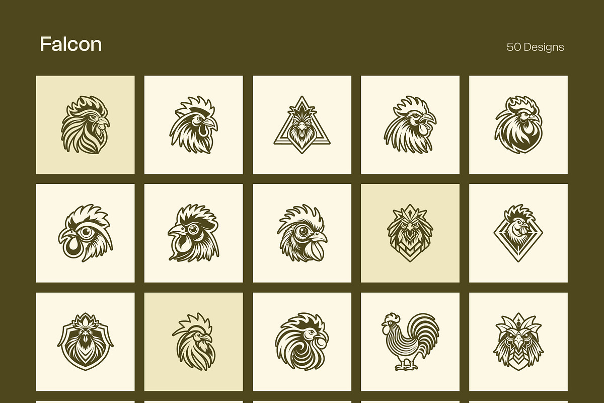 1500 Bird Logo Art Set, a Solid Icon by Creative Stall (Photo 11 of 38)