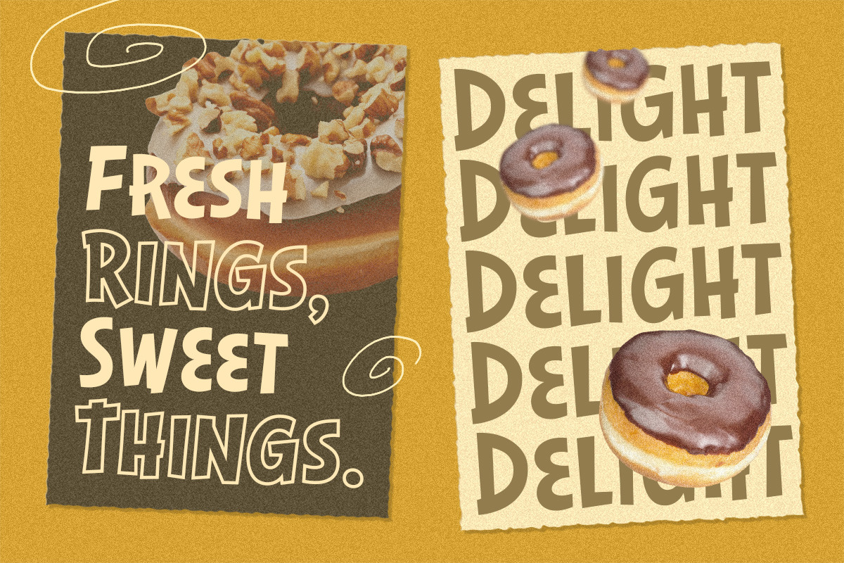 Herand Playful Display Font, a Handwritten Font by Letterhend Studio (Photo 3 of 9)