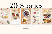Canva Instagram Bakery Template, a Templates & Theme by Sakura Digitals (Thumbnail 6 of 8)