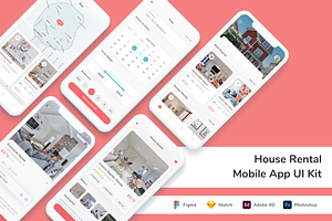 House Rental Mobile App UI Kit