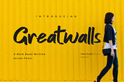 Greatwalls - Modern Bold Script font, a Script Font by Nahar_std (Thumbnail 7 of 8)