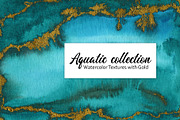 Aquatic Watercolor Textures, a Texture Graphic by Marmoris.Arts (Thumbnail 2 of 12)
