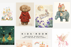 KIDS' ROOM Nursery Prints Gallery