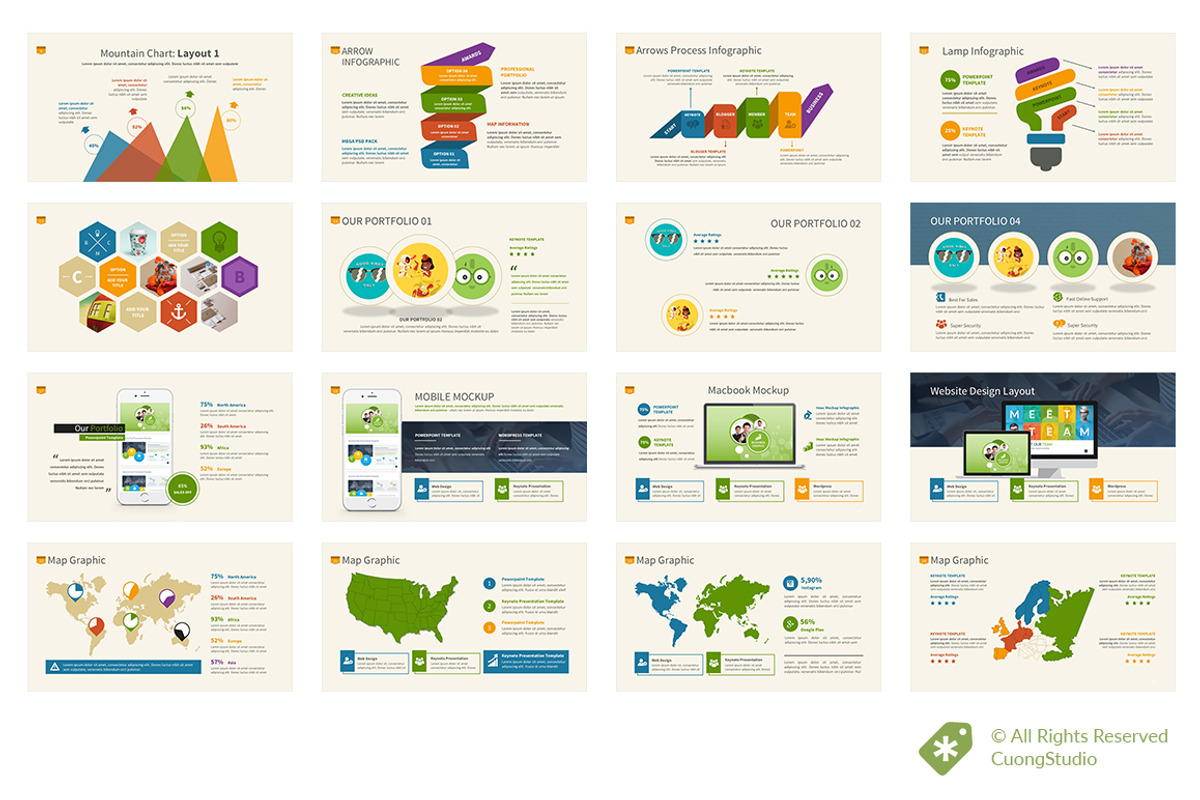 Infographic Powerpoint Template, a Presentation Template by GoodSlides (Photo 7 of 7)
