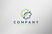 Gear DNA Logo Template, a Branding & Logo Template by C_Monica (Thumbnail 1 of 3)