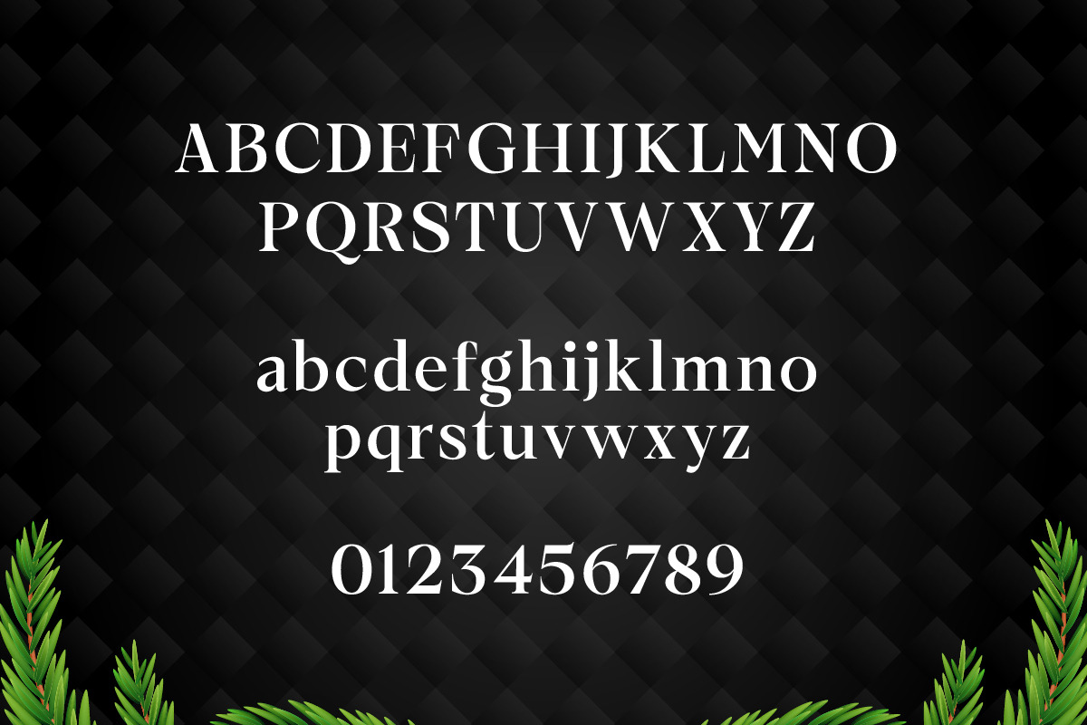 Hermas – Christmas Font, a Serif Font by Yukita Creative (Photo 7 of 8)
