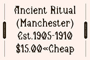 CS Gathery Drawn, a Serif Font by Craft Supply Co. (Thumbnail 5 of 8)