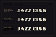 Octave 2.0 | An Art Deco Font Family, a Sans Serif Font by Lauren Hodges (Thumbnail 3 of 13)