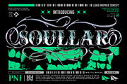 Soullar Typeface, a Serif Font by alit design (Thumbnail 1 of 20)