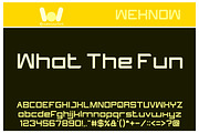 what the fun font, a Font by weknow (Thumbnail 1 of 5)