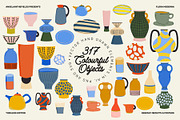 300+ Flora Moderna Vector Clipart, a Decorative Illustration by angelainthefields (Thumbnail 8 of 23)