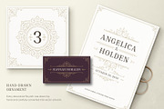 Vintage Wedding Suite Canva Template, an Invitation Template by Vasya Kobelev (Thumbnail 8 of 10)
