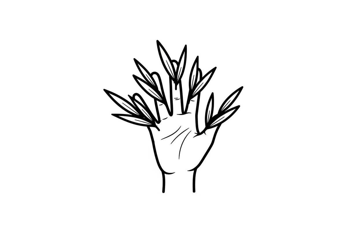 Hand Plant Growth Bundle, an Illustration by yasushie (Photo 30 of 31)