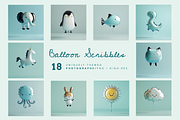 Balloon Scribbles, an Arts & Entertainment Photo by Typedreams.site (Thumbnail 1 of 7)