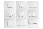 Square Magazine Mockup, a Print Template by AlkStudio (Thumbnail 15 of 15)