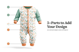 Baby Romper Mockups