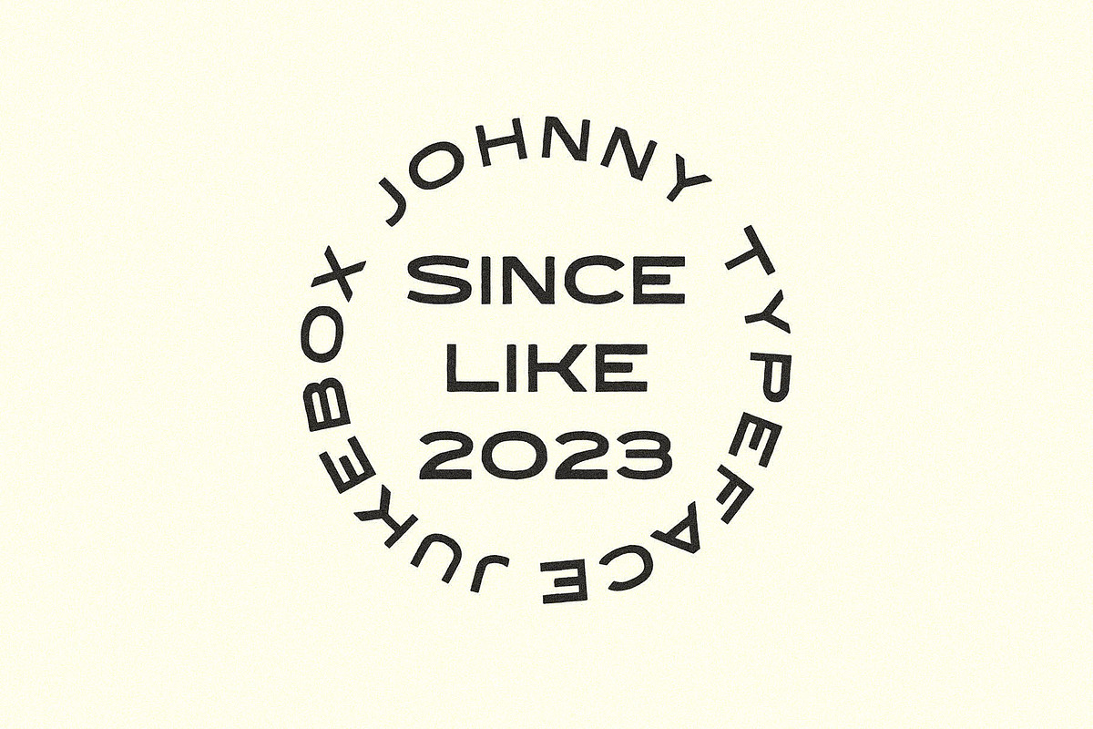 Jukebox Johnny I A Sans Serif Font, a Sans Serif Font by Taylor Penton (Photo 3 of 4)