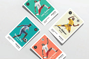 Premium Trading Cards Mockup, an Advertising Mockup by DesignRushMarket (Thumbnail 14 of 14)