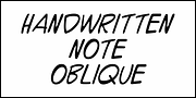 Handwritten Note JNL, a Handwritten Font by Jeff Levine Fonts (Thumbnail 4 of 5)