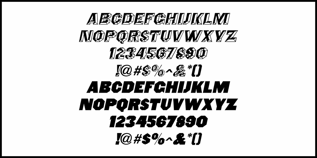 Octagonist JNL, a Sans Serif Font by Jeff Levine Fonts (Photo 5 of 5)