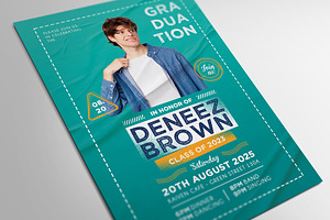 Graduation Invitation, an Invitation Template by Aarley Kaiven